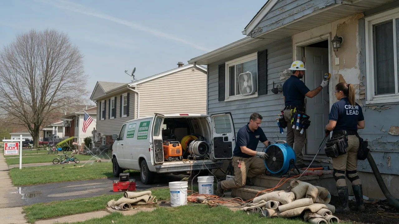 Flood Cleanup in Sidney, AR near me